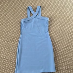 Sally Miller light blue bodycon dress L (size 12)